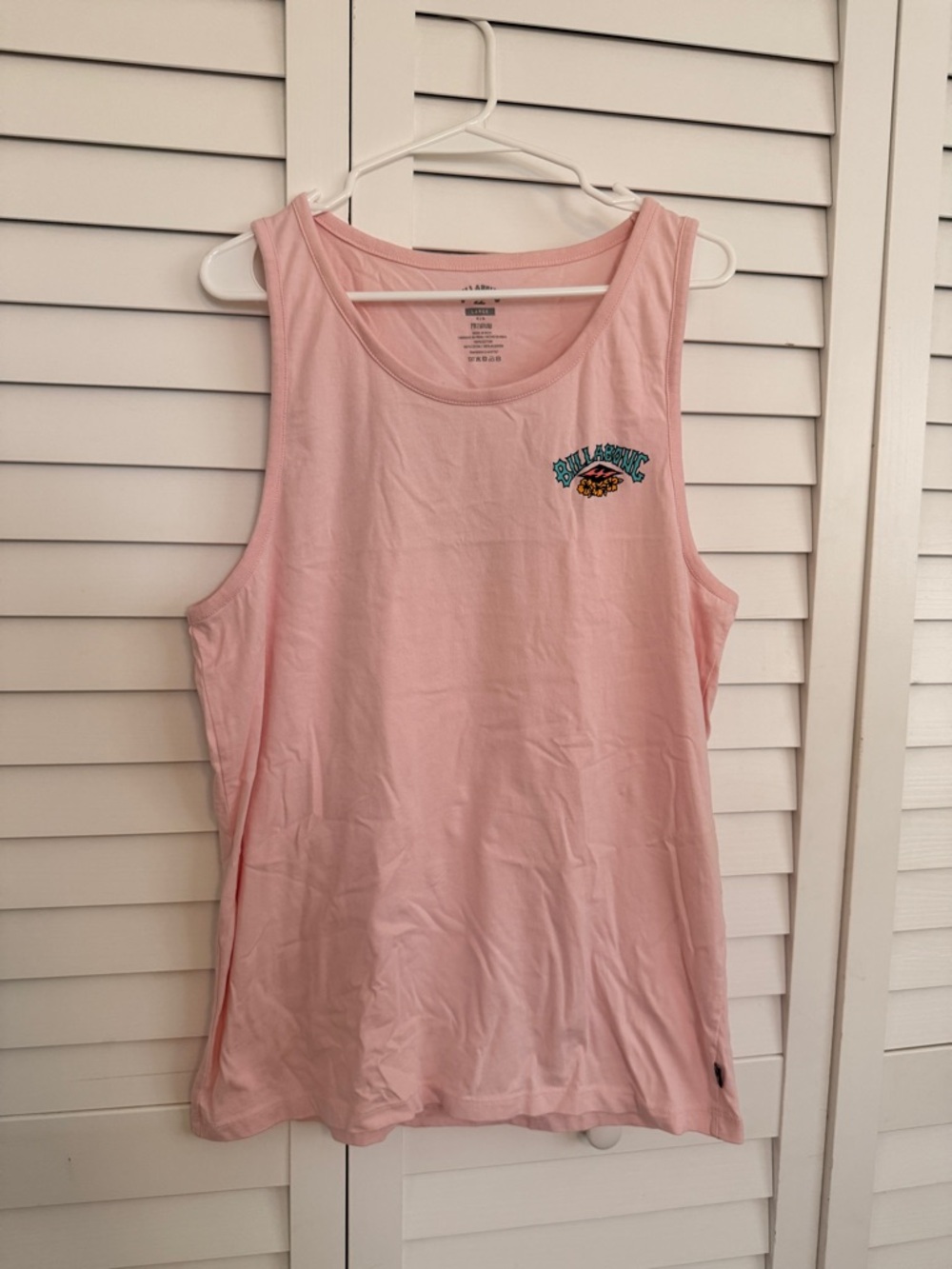 Pink Sleeveless Tank Top